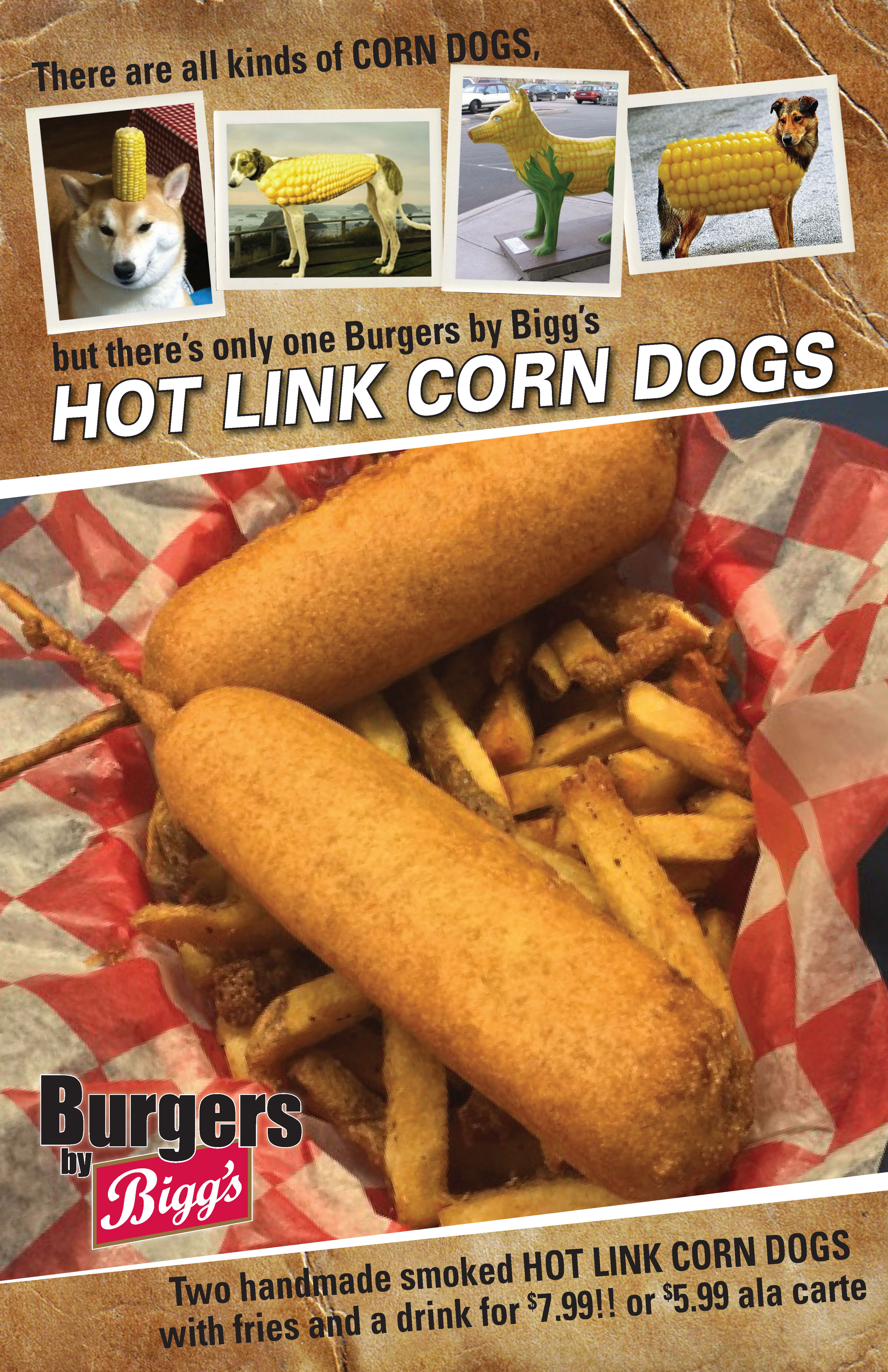 April 2017 - Hot Link Corn Dogs