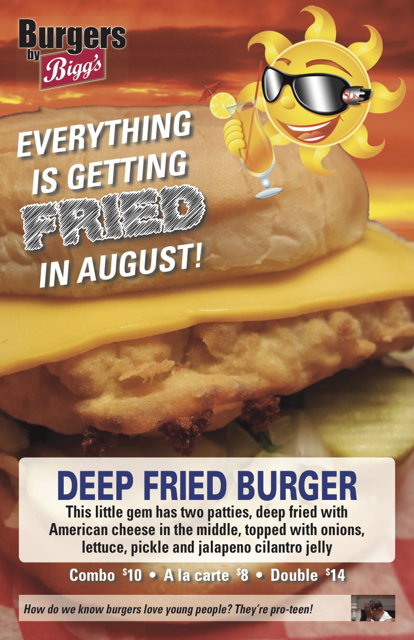 March 2016 - Deep Fried Burger